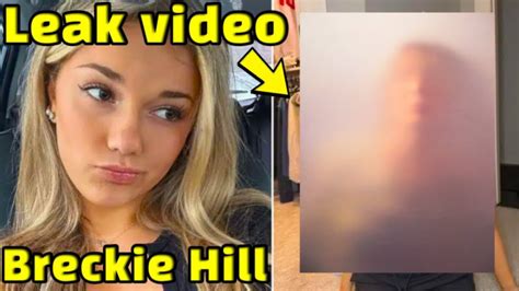 breckie shower|Breckie Hill claims her ex